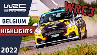 WRC3 Day 2 Highlights | WRC Ypres Rally Belgium 2022