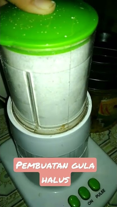 buat gula halus sendiri pakai blender #shorts #shortfund