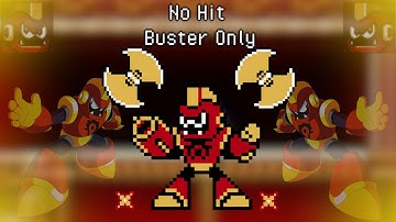 Mega Man Super Fighting Robot: Axe Man No Hit (Buster Only)