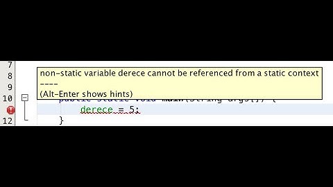 Java - Statik Metotlar ve Değişler (Static methods and variables in Java)