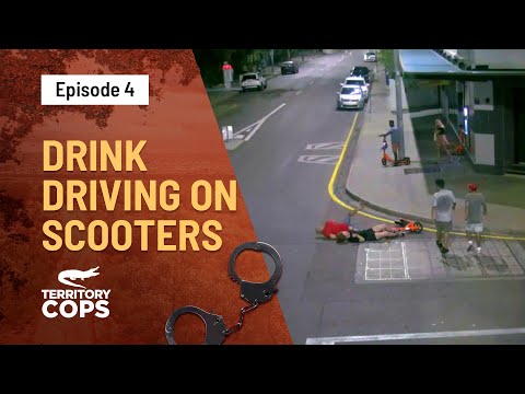 Drink Driving On Electric Scooters | Territory Cops | Channel 10