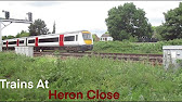 Trains at heron close