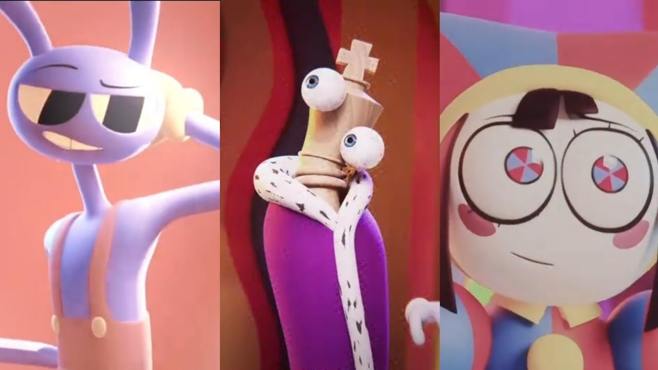 The amazing digital circus edit compilation - YouTube