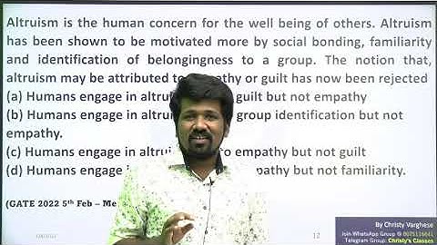 GATE 2022 General Aptitude Exam Paper Analysis | 5th Feb Afternoon | MA & EE | Christy Varghese