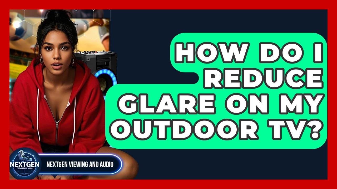 How Do I Reduce Glare On My Outdoor TV? - NextGen Viewing and Audio