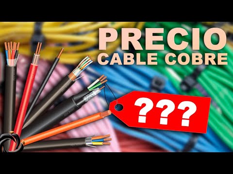 Video: ¿Cuánto vale el cable de cobre sin pelar?