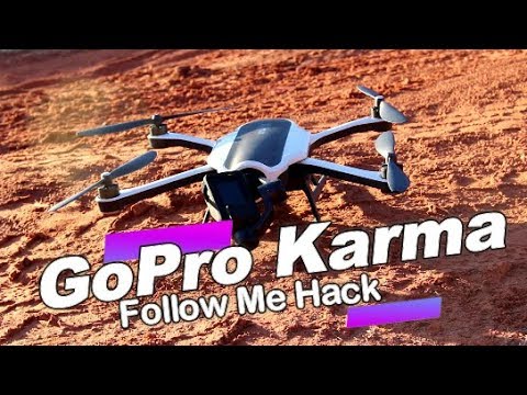 entanglement skæg PEF GoPro Karma Drone: Follow Me Hack - YouTube