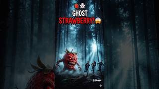 🍓👻 Ghost Strawberry Chase! Run Fast! 😱 #Shorts #horror #ghost #trending