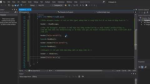 Delegate trong lập trình C#