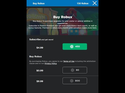 Buy Robux Roblox