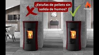 Puedo instalar una estufa de Pellets sin salida de humos? - Carbón Verde