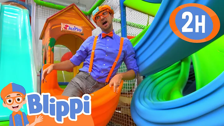 Blippi Visits and Learns at an Indoor Playground | Blippi and Meekah Best Friend Adventures