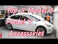 Top Five Must Have Tesla Model 3 Model Y Accessories