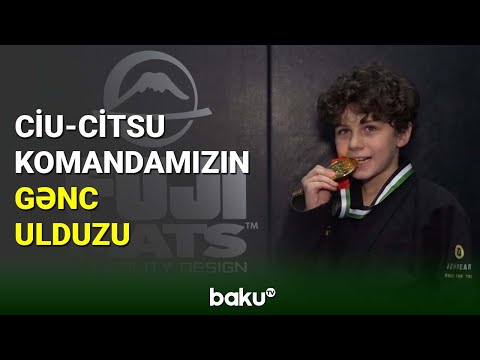 9 yaşlı Fərid Əliyev ciu-citsu üzrə dünya çempionu olub - BAKU TV