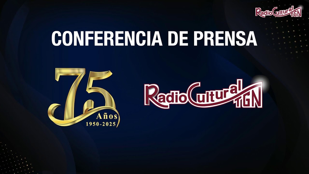 CONFERENCIA DE PRENSA - 75 AÑOS DE RADIO CULTURAL TGN