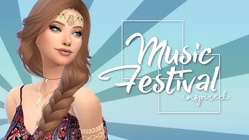 The Sims 4: Create a Sim | Music Festival Inspired