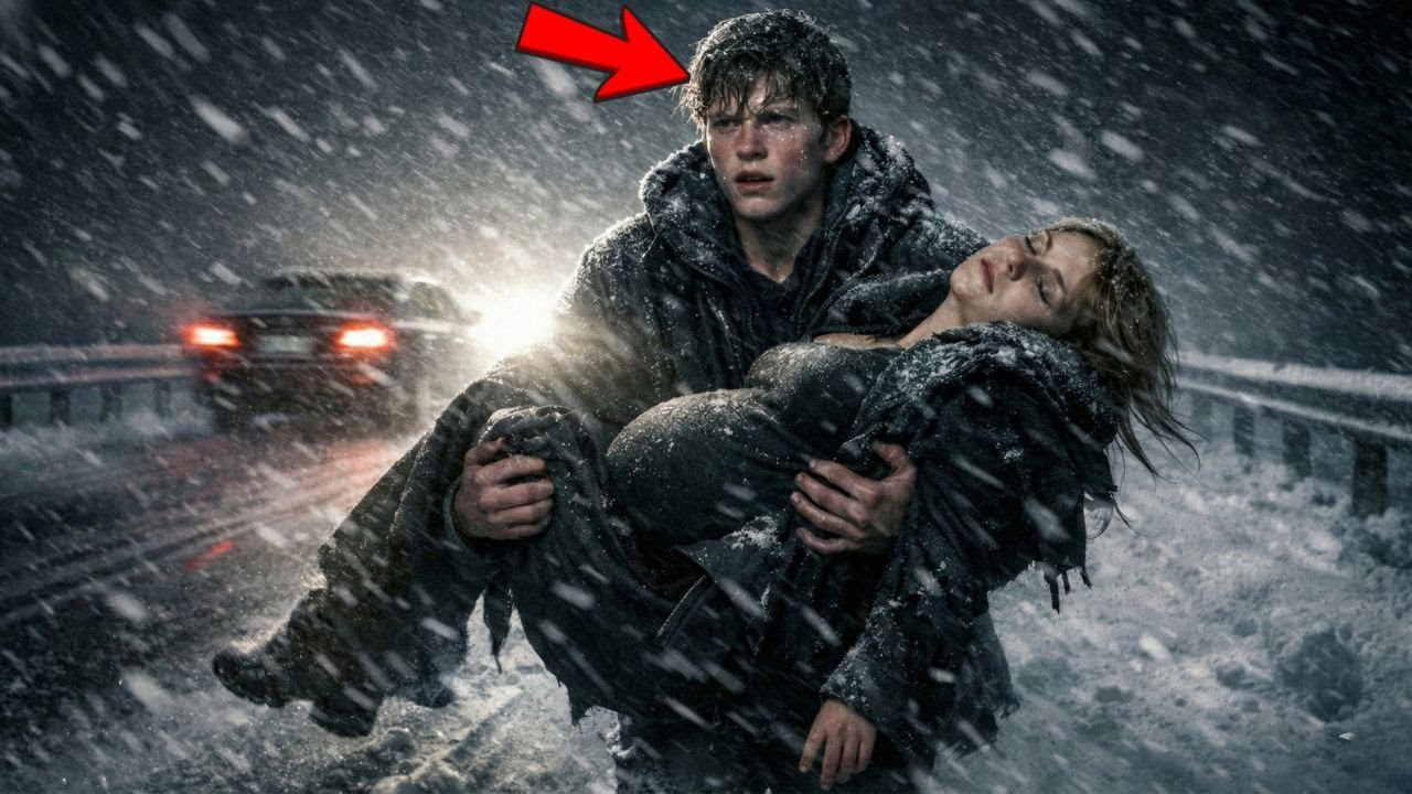 Runaway Boy Carries Pregnant Woman in Deadly Blizzard—He Had No Idea Who She Is