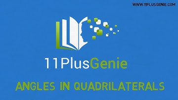 11 Plus Genie Maths - Angles in quadrilaterals