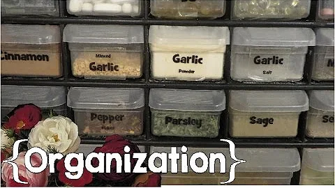 Kitchen Tour  Large Family, Small House Organization