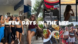 WEEKEND VLOG | running a 10k, grocery haul, updated hair/skin care