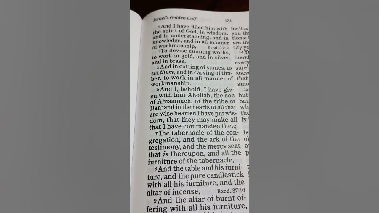 exodus-chapter-31-verse-6-7-youtube