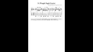 32 Wraggle Taggle Gypsies Irish Traditional, Bearb. Patrick Steinbach. Patrick Steinbach, Ukulele