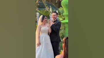 Đám cưới Thái Trinh: Dâu rể bật khóc thề nguyện