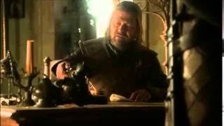 Eddard sends a letter to Stannis