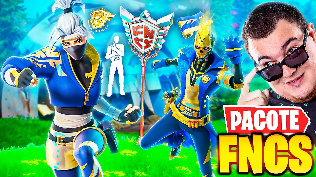 Nova atualiza o e picareta da fncs junto com nova skin fncs global