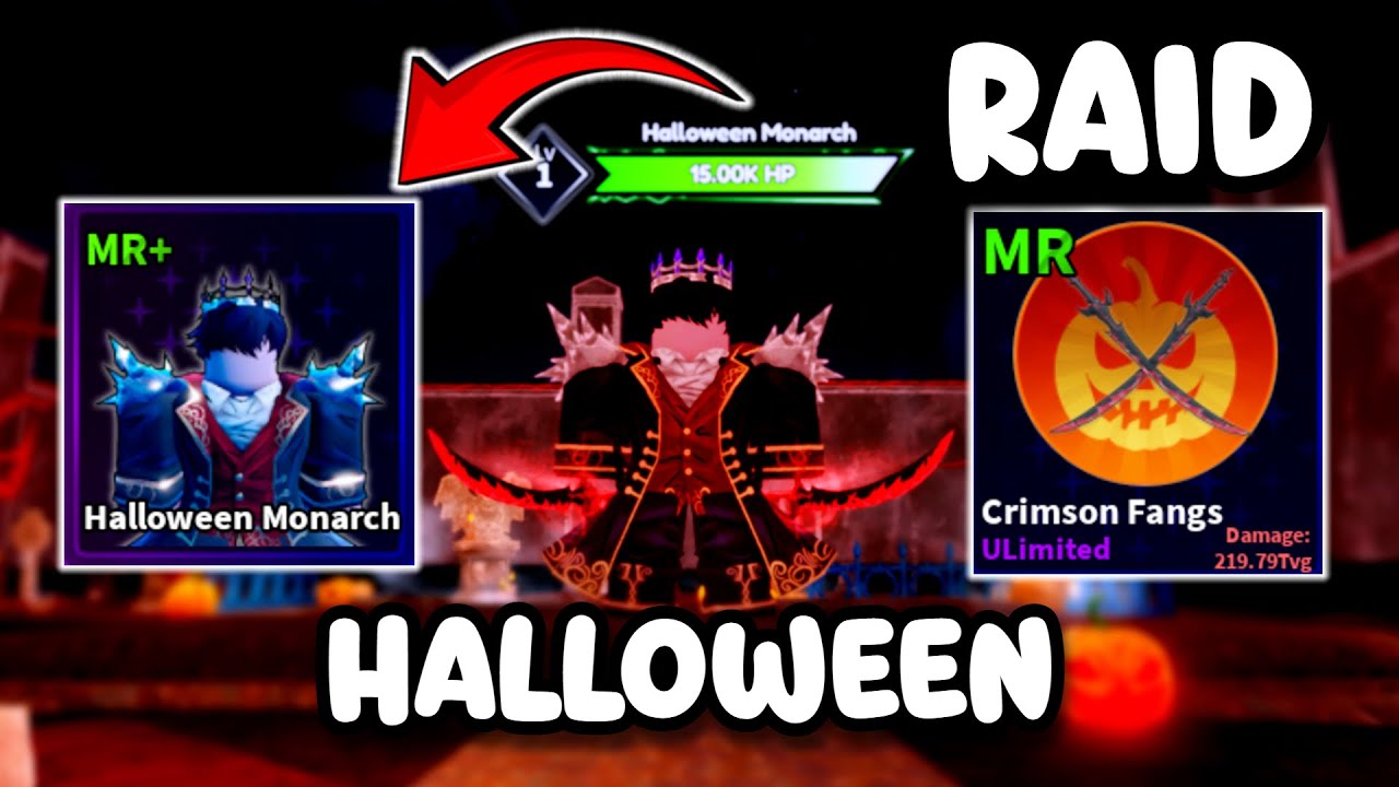 LE RAID HALLOWEEN EST FOU !  (MR+, Arme Exclusive & Rang HR+)