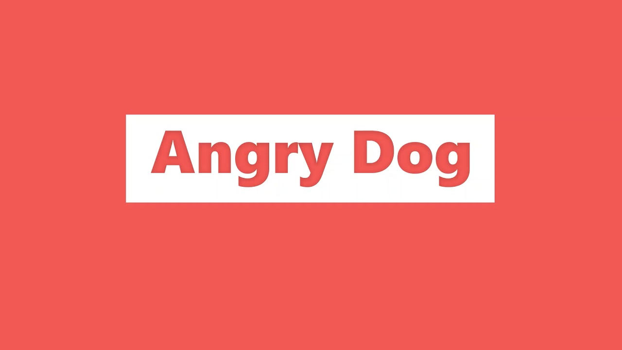 ANGRY DOG GROWLING   Sound Effect HD