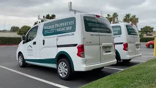 Famous We're Seeing Double - Two NV200 Vans with Partial Wraps Wealth