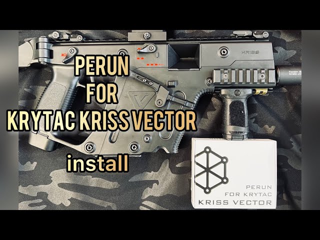 PERUN】KRYTAC電動ガンKRISSVECTORに PERUNをインストール!!ペルン