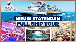 Holland America Nieuw Statendam Full Ship Tour