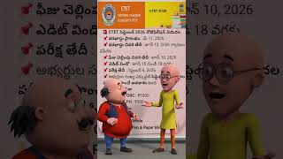 CTET application .....last day for edit option