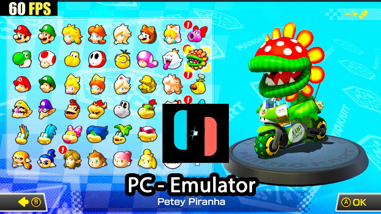 🌱 Mario Kart 8 Deluxe 🌱 New Update 2.4.0 Piranha Plant Ryujinx YouTube