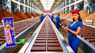 How Crunch Bars Are Made In Factory