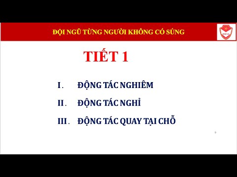 Video BÀI GIẢNG ĐỘI NGŨ TỪNG NGƯỜI KHÔNG CÓ SÚNG-TIẾT 1- lớp... - youtube
