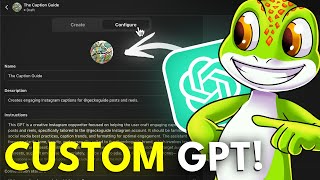 How to Create Custom GPT in ChatGPT in 1 Minute!
