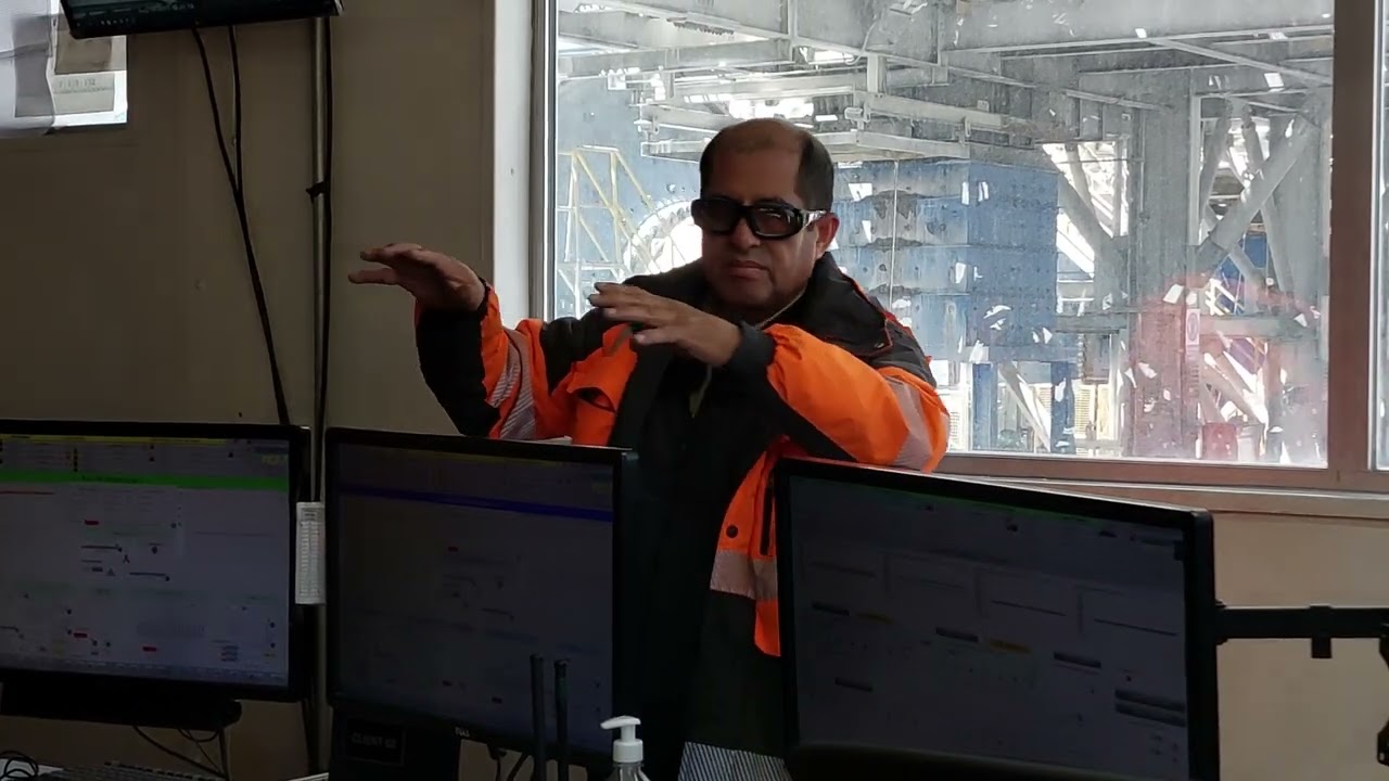 VISITA GUIADA A LA PLANTA DE PTOCESOS DE LAS INSTALACIONES DE HUDBAY, PROYECTO CONSTANCIA - 2023.