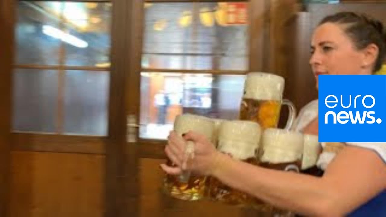 Giant beers, tips and 15-hour shifts: A day in the life of an Oktoberfest waitress