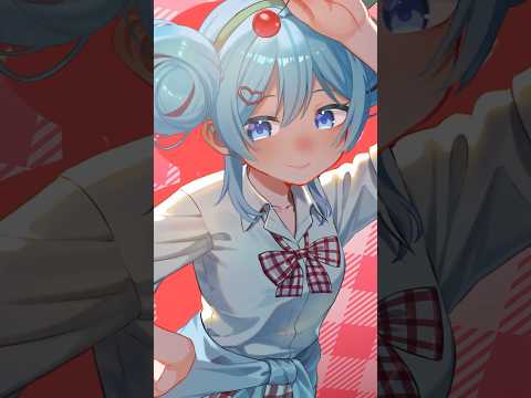【チェリーポップ】FA描いて動かしてみた #live2d #shorts