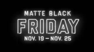 Matte Black Friday 2018 Rogue Fitness