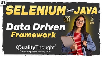 Data Driven Framework in Selenium - Selenium with Java Tutorial for Beginners | Session - 31
