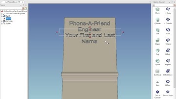 Rotating, Resizing, and Moving Text in IronCAD