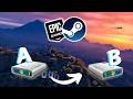 Cara Mudah Pindah File Game EPIC &amp; STEAM ke Disk/Drive Lain Tanpa Download Ulang