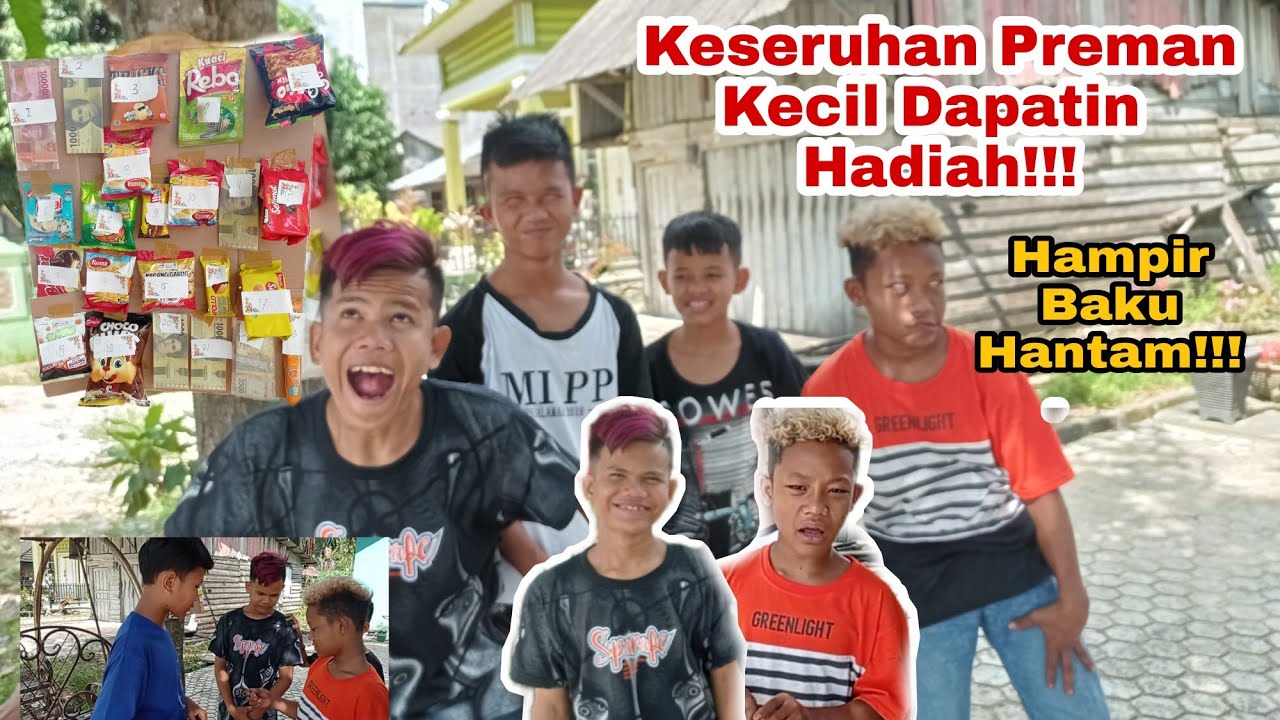 Keseruan Preman Kecil Dapatin Hadiah || Tianasariii
