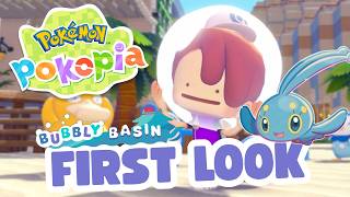 🔴 FIRST LOOK at the NEW Bubbly Basin Update! | Pokopia