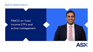 Meet the Manager PIMCO on fixed income ETFs and active management