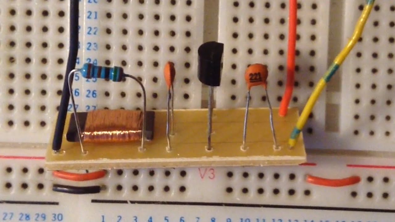 1MHz Oscillator - YouTube schematic circuit diagram 